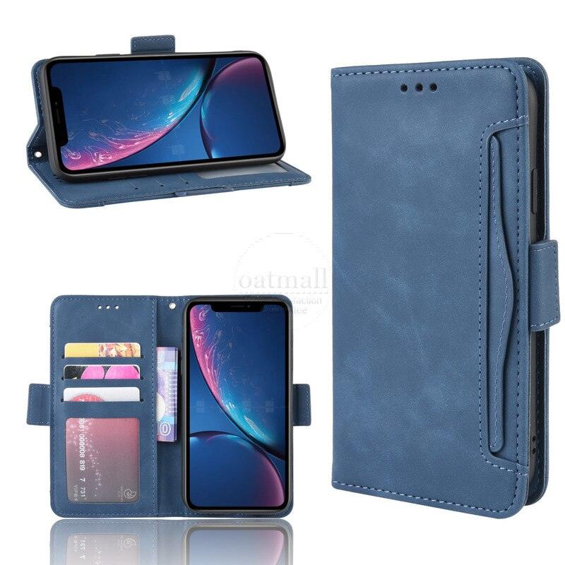 Wallet Cases For iPhone XR Case Magnetic Closure Flip Cover For iPhone X XS Max Leather Card Photo Holder Phone Bags PU Leather Flip Case Cover Stand Pocket for iPhone