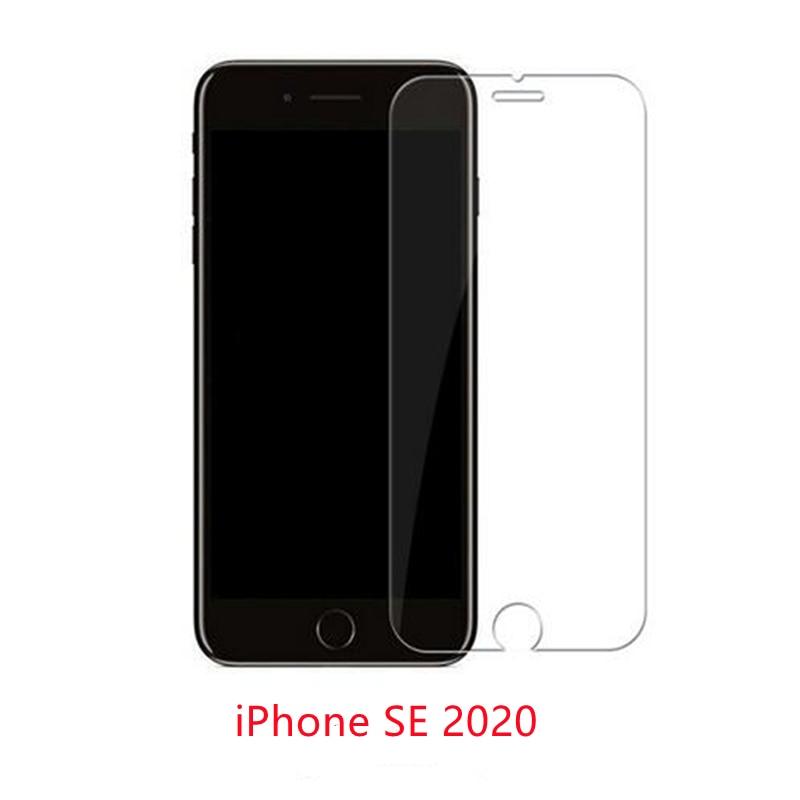 3PCS Transparent Protective Glass For iPhone 13 12 11 X XS Max Mini XR Tempered Glass For iPhone 7 8 6 Plus SE Screen Protector Scratch Resistant Screen Guard  9H Hardness Screen Protector