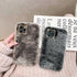 Fashion Plush Leopard Phone Case For Iphone 11 Pro Max Xs Max X Xr Cases Furry Fluffy Warm Cover For Iphone 6 6s 7 8 Plus Case Women Fashion Faux Fur Case For Iphone