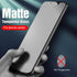 2pcs Matte Tempered Glass For Iphone 12 Pro Max Glass For Iphone 13 12 11 Pro Xs Max X Xr 6 7 8 Plus Screen Protector Film Full Coverage Anti Glare 9h Hardness No Fingerprint Screen Protector Guard