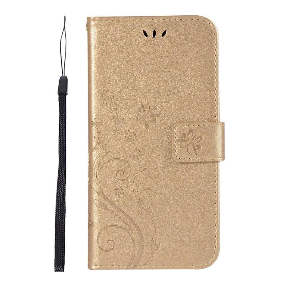 Girls Flip Wallet Case For iPhone 13 12 Mini Stand Leather Back Cover Cute Wallet Design PU Leather Phone Case For iPhone