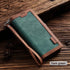 Luxury Magnetic Leather Flip Case For iPhone 14 13 12 Mini 11 Pro SE Card Holder Wallet Stand Cover Leather Wallet Flip Case Cover With Card And Cash Slot 360 Full Body Protection