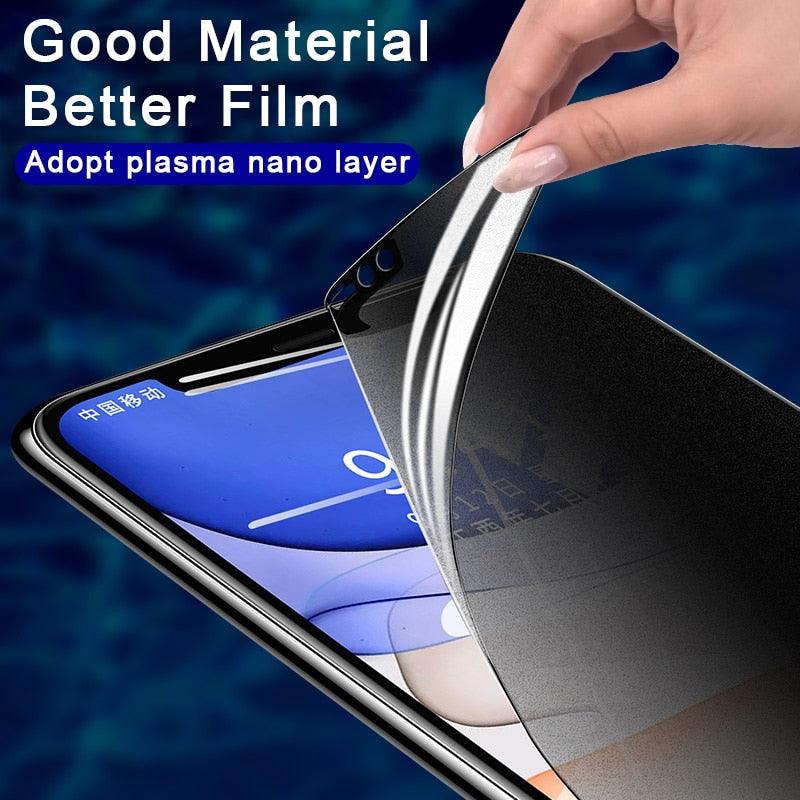 Anti Spy Ceramic Film For Iphone 13 12 11 Pro Max Mini Xr Xs Max Se 2020 8 6s 7 6 Plus Se3 Mobile Phone Screen Protector  Anti-scratch, Ultra-clear Screen Protector Film For Iphone