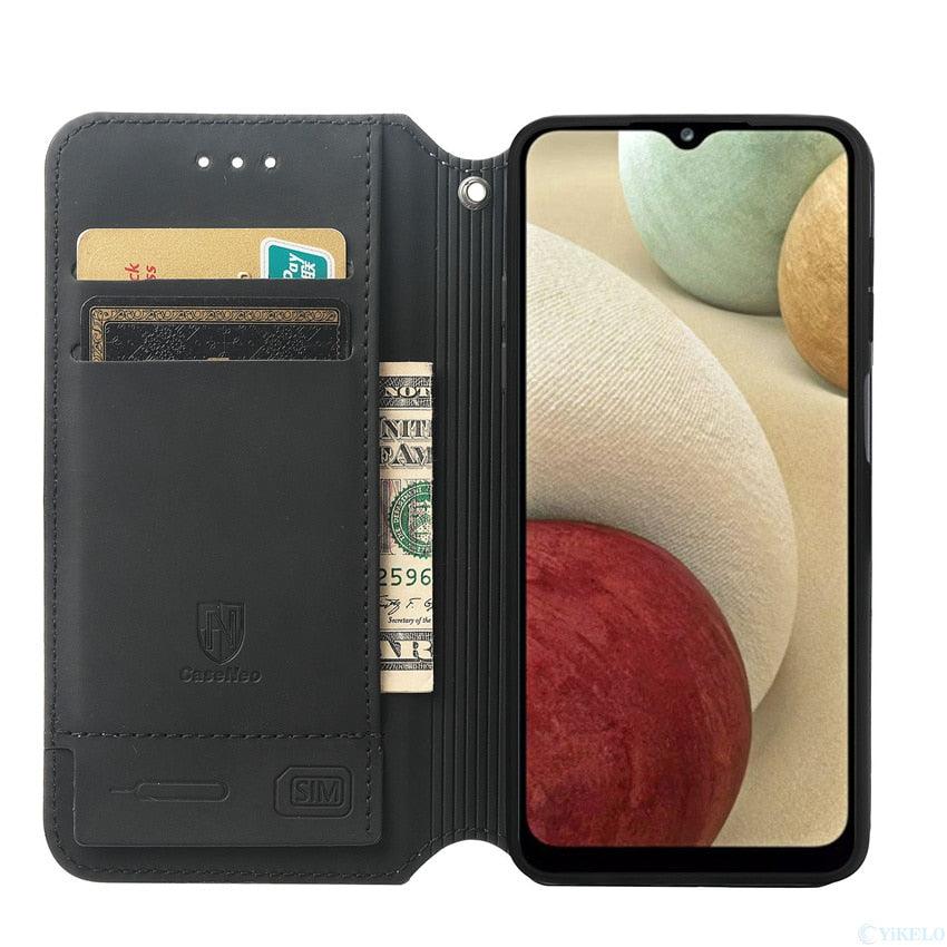 Multicolored Phone Case For iPhone 13 12 11 Pro Mini Cover Wallet Card Slot Flip Magnetic Leather PU Leather Flip Wallet Cover with Card Slots Case Cover