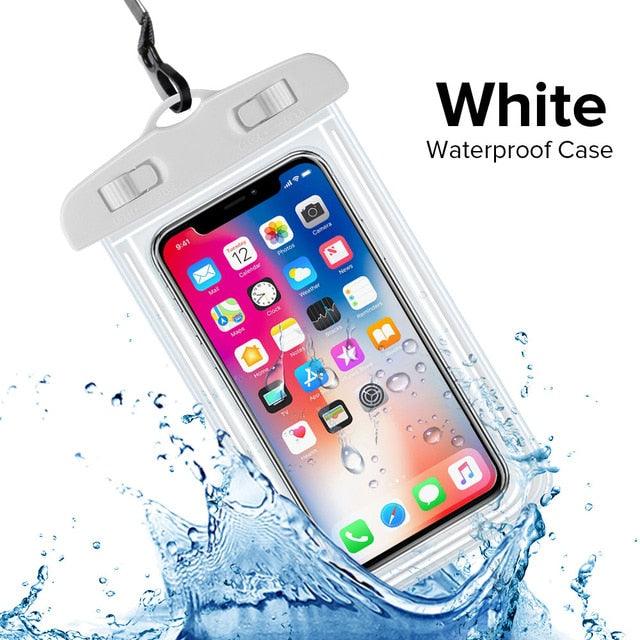 Universal Waterproof Phone Case Water Proof Bag Mobile Cover For iPhone 13 12 11 Pro Max X Xs 8 Waterproof Pouch Phone Black Underwater Case