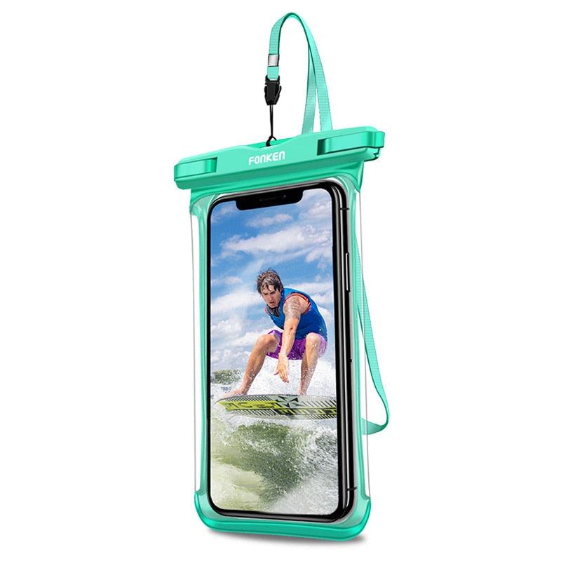 Modern Waterproof Case For Phone Full View Universal Soft Phone Cover For iPhone Water Proof Bag Waterproof Phone Case With Lanyard for iPhone Waterproof Bag