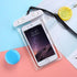 Universal Simple Colorful Waterproof Case For iPhone Cover Bag Cases For Phone Water proof Phone Case Luminous Frame Waterproof Phone Case Large Size Waterproof Phone Pouch For iPhone Case & Strap