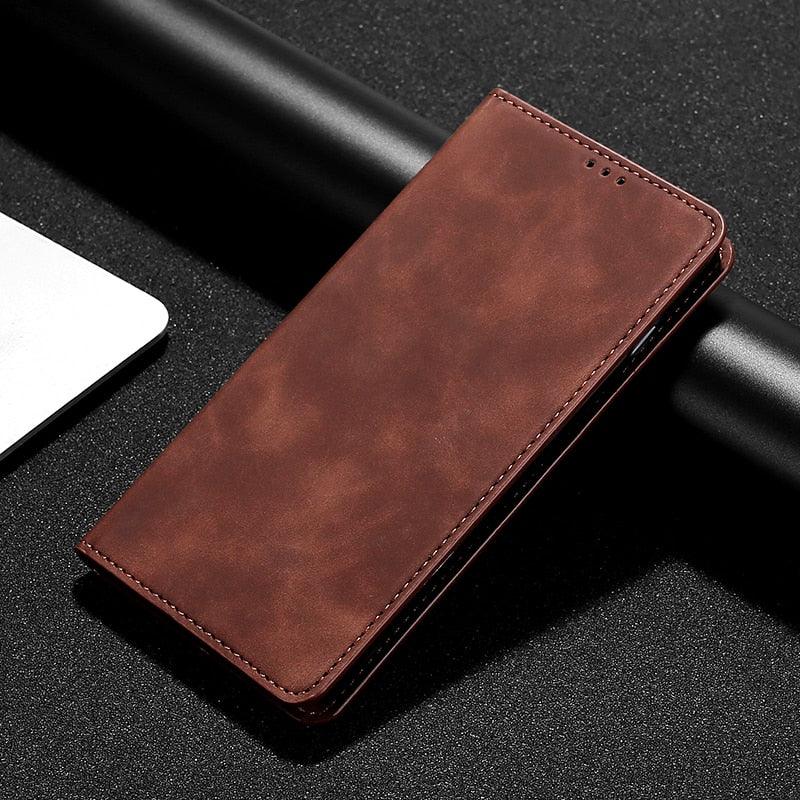 Leather Shockproof Protective Case  Card Slot and Stand Function Foldable Flip Premium PU Leather Case Cover For Xiaomi Redmi Note 7 7S 7A 6 5 4 3 8 8A 8T 6A 5A 4A 4X 3S K20 Pro SE Plus case Flip Magnetic Cover Phone Leather