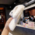 Fashion Luxury Cute Fuzzy Furry Wool Plush 3D Cute dog Plush fur phone Case For iphone 12 13 Mini 11 pro Max 6 6S 7 8 Plus X XR XS Winter Warm fur Soft Cover