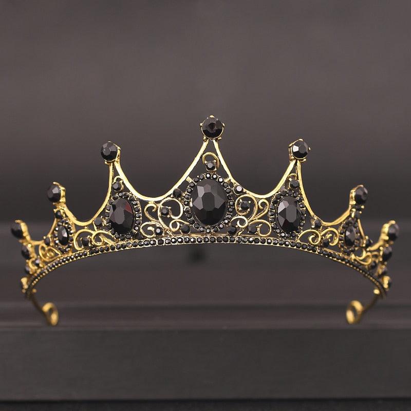 Wedding Crown Hair Jewelry Bridal  Hair Accessories Women Crown Rhinestones Crystal Tiaras Bride Queen Party Crowns Gift Bridal Headdress Wedding Hair Jewelry Bridal Hair Accessories Women Rhinestones Crystal Tiaras