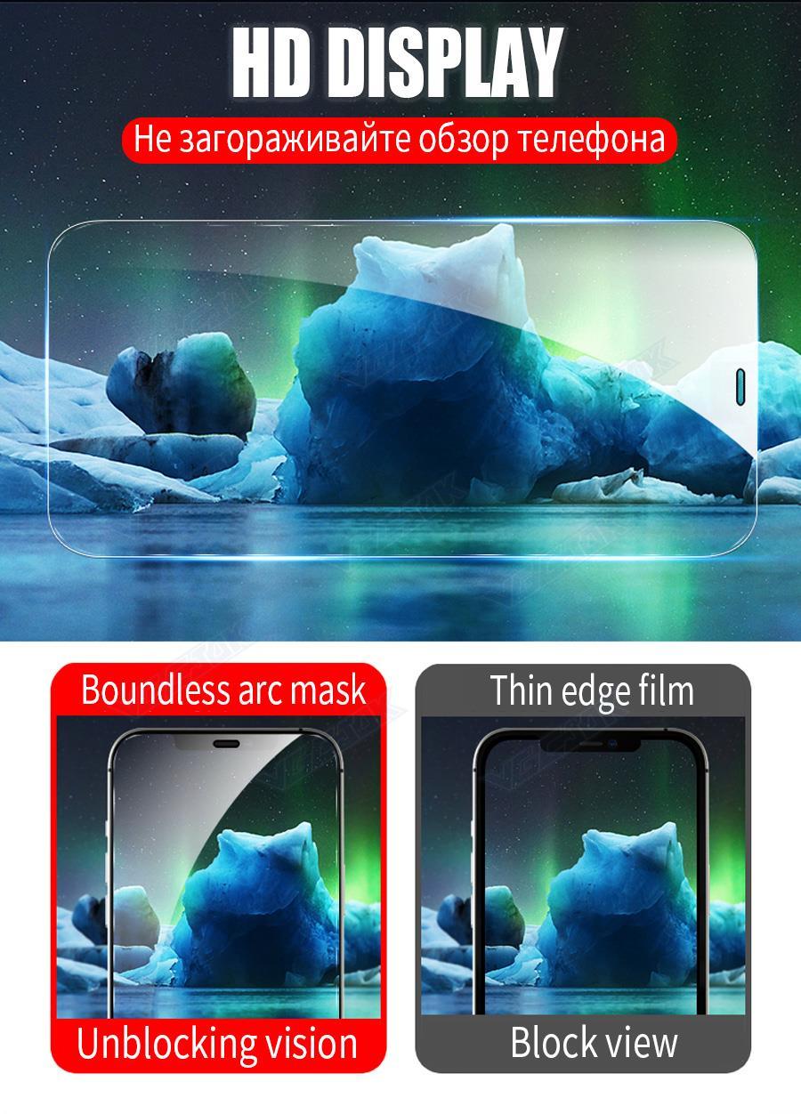 11D Full Protective Glass For iPhone 13 12 mini 11 Pro Max Tempered Screen Protector iPhone X XR XS Max Safety Glass Film Ultra Tough Tempered Glass Screen Protector For iPhone - Hamna2500 - - Stevvex.com