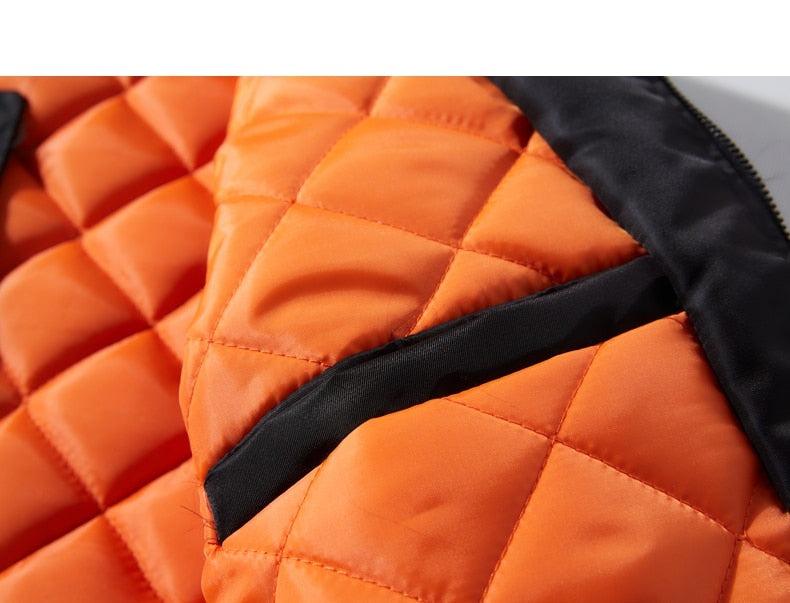 Men's Slim Fit Lightweight Jackets Casual Jacket Winter Men's Padded Warm Jacket Classic Comfortable Casual Breathable Jackets Autumn Winter Male Jackets With Pockets Elegant Winter Clothes