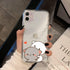 Cat Phone Case For Iphone 11 12 13 Mini Pro Xs Max 8 7 6 6s Plus X 5s Se 2020 Xr Case Polycarbonate Printed Colorful Design Silicone Phone Case