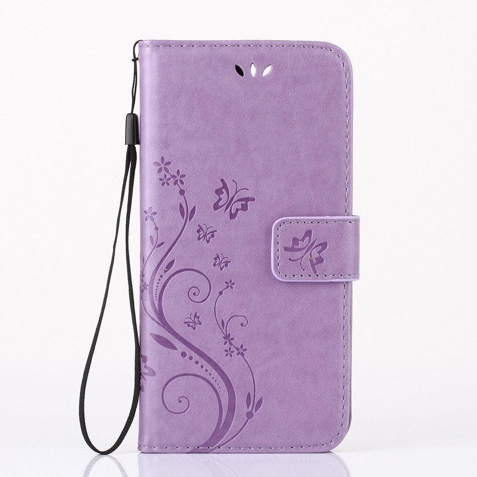 Girls Flip Wallet Case For iPhone 13 12 Mini Stand Leather Back Cover Cute Wallet Design PU Leather Phone Case For iPhone