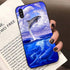 Animal Cute Dolphin Phone Case For Iphone 11 12 13 Mini Pro Xs Max 8 7 6 6s Plus X 5s Se 2020 Xr Case Soft Tpu Cover Flexible Ultra Slim Anti-scratch Cover