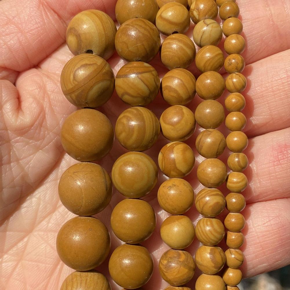 42 Style Natural Stone Beads 4 6 8 10mm Round Beads for Jewelry Making Bracelets Round Loose Beads for Jewelry Making Bracelet