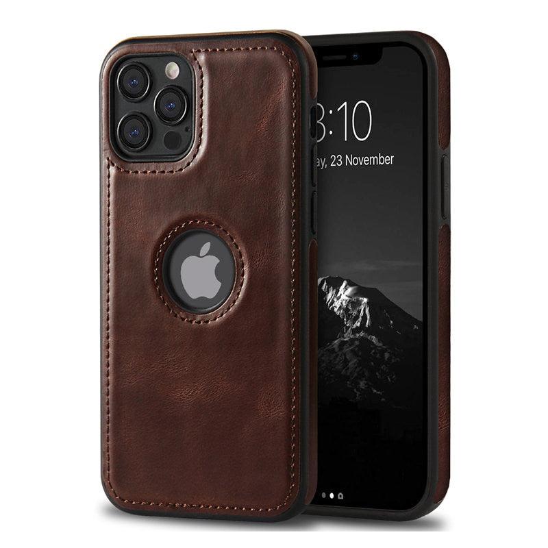 Ultra Thin Slim Leather Phone Case For iPhone 13 Pro Max 12 Pro Max 14 Shockproof Bumper Soft Business Back Cover Back Cover Case Shockproof Camera and Screen Protection PU Leather Case for iPhone