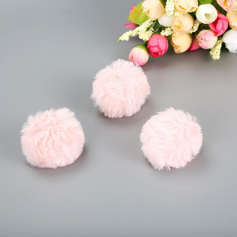 Cat Toys Cute Funny Stretch Plush Ball Cat Training Educational Toy Color Grinding Claw Filled Cotton Rabbit Fur Ball Cat Toys Soft Plush Scratching Balls Interactive Toys for Indoor Cats Kitten