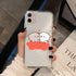 Cat Phone Case For Iphone 11 12 13 Mini Pro Xs Max 8 7 6 6s Plus X 5s Se 2020 Xr Case Polycarbonate Printed Colorful Design Silicone Phone Case