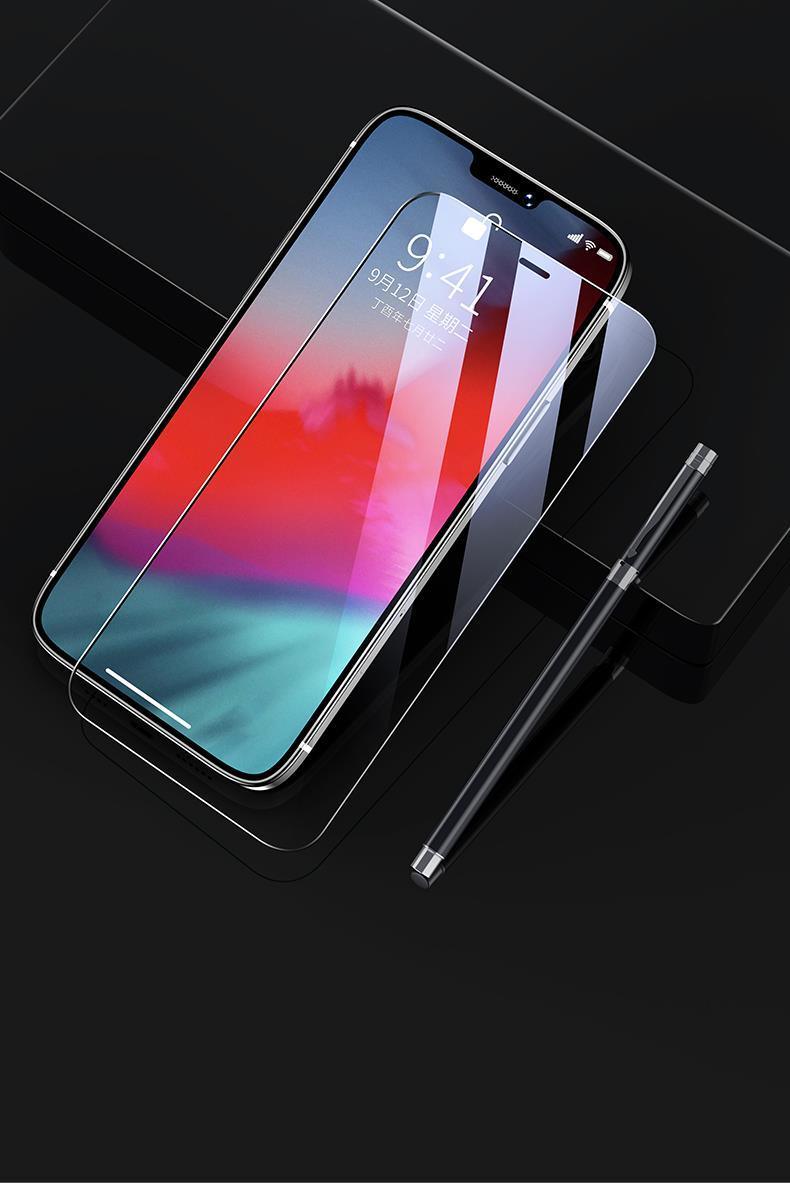 3 In 1  2PCS Front+Back+Lens Full Cover Tempered Glass Film For iPhone 12 11 Pro Max Mini Screen Protector For iPhone 13 Pro Max Glass Temper Glass Film Temper Glass Film Premium HD Clarity Anti-Fingerprint/Scratch for iPhone