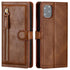 Luxury Leather Flip Wallet Case For iPhone 14 13 12 11 Pro MAX  X XS XR Card Holder Stand Cover Retro Brown Card Holder Slots Pocket Case PU Leather Magnetic Closure Kickstand Shockproof Flip Case