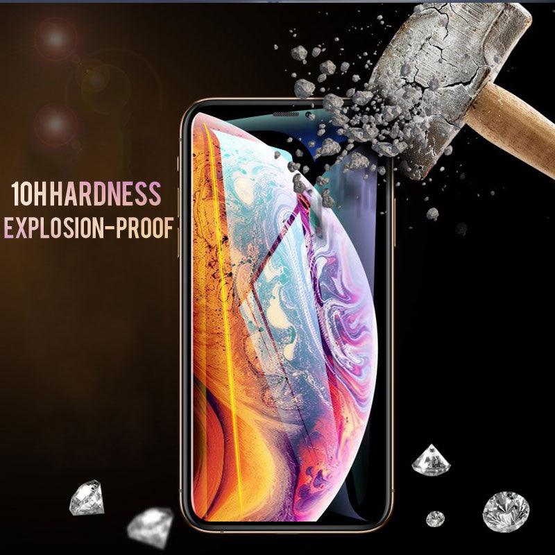 30D Full Cover Protective Glass On For iPhone 11 12 13 14Pro MAX Screen Protector For iPhone11 12 X XR XS MAX 7 8 Tempered Glass 9H Full Coverage Screen Tempered Glass Protector Guard for iPhone