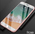 10D Curved Edge Aluminum Alloy Tempered Glass for iPhone X XS MAX 11 12 Pro Max mini 6 6S 7 8 Plus Full Cover Screen Protector  Titanium Alloy Metal Edge Full Coverage Front Tempered Glass Screen Protector for iPhone