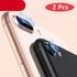 2Pcs Clear Back Camera Lens Protector Protective Film Tempered Glass For iPhone XS Max X XR 8Plus 7Plus 8 7 Plus 6 6S Camera Lens Protector Super Clear Ultra HD Back Camera Lens Tempered Glass Cover