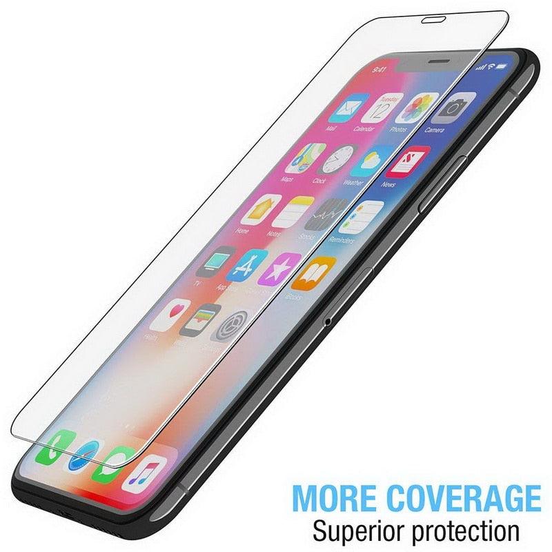 10 Pieces Tempered Glass For iPhone 11 Pro Max 6 6s 7 8 Plus 5 5s SE 2020 Screen Protector Film For iPhone 12 Pro X XS Max XR 4s Shatterproof Tempered Glass for iPhone