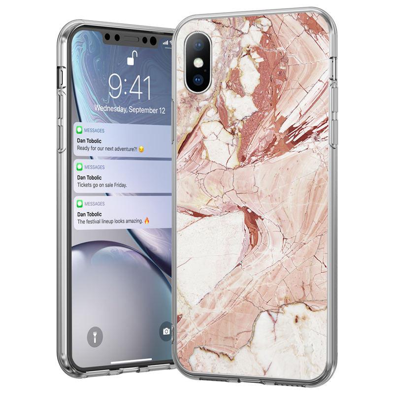 Stylish Marble Stone Texture Phone Case For Iphone 12 Pro 13 Pro Max Unique Solid Color Marble Soft Cover Silicone Mobile Phone Case