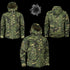 Men Green Autumn Camouflage Jacket Men's Lightweight Water-Resistant Jacket Tactical Clothing  Male Camouflage Windbreaker Breathable Outdoor Snow Jacket