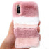 Cute Stuffed Plush Fluffy Case For iPhone 13 12 11 Pro XS Max X XR 12Mini Rabbit Ears Furry fluffy Fur Plush Warm Cover for iPhone 6 6S 7 8 Plus Phone Case