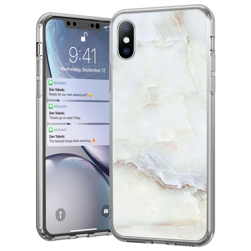 Stylish Marble Stone Texture Phone Case For Iphone 12 Pro 13 Pro Max Unique Solid Color Marble Soft Cover Silicone Mobile Phone Case