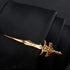 Men's Metal Necktie Bar Unique Vintage Necktie Bar Clip Tie Pin Business Meeting Party Men Necktie Bar Formal Shirt Wedding Gold Tie Clip Men's Gift Fashion Tie Clips Clothing Accessories For Your Husband