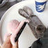 Cute Stuffed Plush Fluffy Case For iPhone 13 12 11 Pro XS Max X XR 12Mini Rabbit Ears Furry fluffy Fur Plush Warm Cover for iPhone 6 6S 7 8 Plus Phone Case