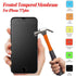 Frosted Matte Glass On iPhone 5 5s 5c SE X XS Max XR Tempered Glass 9H Hardness iPhone 6 6s 7 8 Plus Protective Glass Cover Case Tempered Glass Film Case-Friendly HD Clear Glass Protector for iPhone