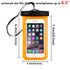 Universal Waterproof Pouch Case Cell Phones Portable Bag Swimming Bags Dry Case Cover For iPhone Under 6.5 inch Large Phone Dry Bag Waterproof Case for iPhone