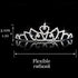 Children Tiaras And Crowns Headband Kids Girls Bridal Crystal Crown Wedding Party Accessories Hair Jewelry Ornaments Headpiece Bride Wedding Rhinestone Tiara Crown Gift Hair Accessories Children Princess Memorial Jewelry