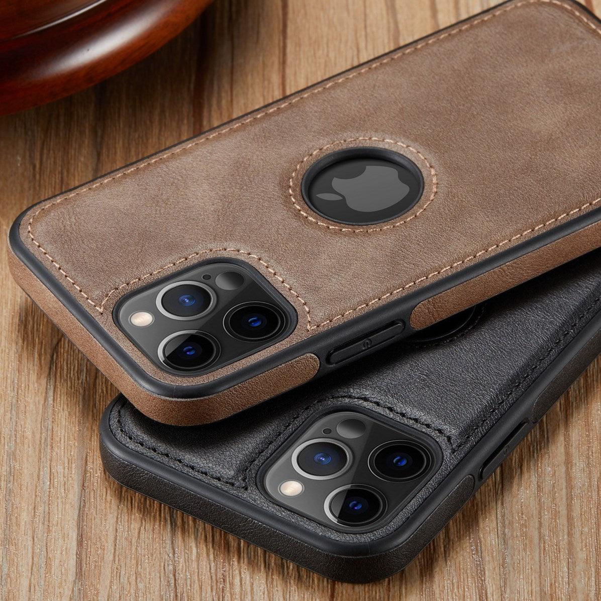 Luxury PU Leather Phone Case For iPhone 14 pro max  13 Pro max 11 12 Pro Max XR XS Max X 7  Plus  case leather Slim  Back Cover Compatible with iPhone 13 Pro Case Slim Leather Classic Luxury Elegant Phone Cover