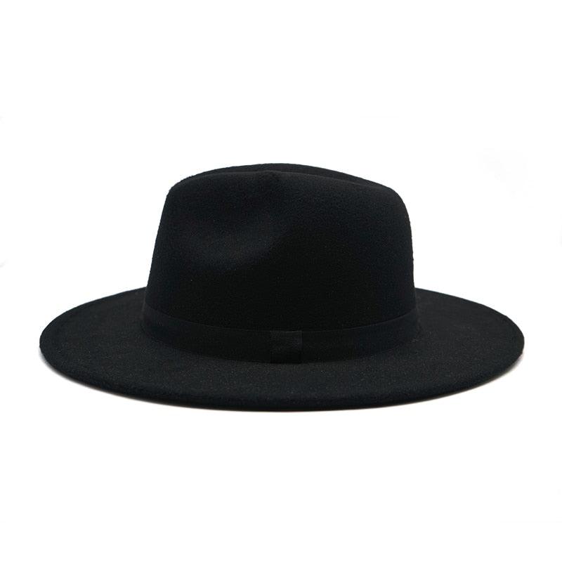 One Size Luxury Fedora Hat Breathable Cap Wide Brim Ladies Hat Men Classic Cotton Fedora Hat With Simple Retro Belt Buckle Vintage Cap Cowboy Hat For Men And Women