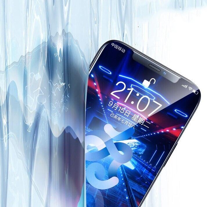 3PCS New Tempered Glass Screen Protectors For iPhone 12 12 Max/12 Pro Front film iPhone X 6/6s 7 8 11 Pro Max Screen Protector Tempered Glass Film Screen Protector For iPhone