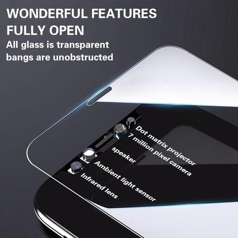 3PCS full cover tempered glass for iPhone se 2020 screen protector for iPhone se 2020 se2020 es glass protective film Anti-Fingerprint No Dazzling 9H Hardness HD Tempered Glass Shield Film for iPhone