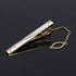 Creative Metal Necktie Bar Formal Shirt Classic Men Tie Clips Elegant Fashion Formal Professional Simple Tie Bar Clips Beautiful Designs Wedding Ceremony Gold Tie Pin Unisex Party Gifts Fashion Tie Clips