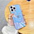 Unique Gradient Women Love Wallet Card Holder Clear Soft Case For iPhone 13 11 12 Pro Max Beautiful Colors Transparent Cover Drop Protection Transparent Phone Cover