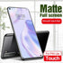 2 Pcs/lot Matte Tempered Glass On For Iphone 14 13 12 Mini 11 Pro X Xs Max Xr 8 7 6 Plus Protective Protector Glass Film Anti-spy Tempered Glass Film Anti-scratch Case-friendly Screen Protector For Iphone