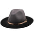 Winter Autumn Polyester Men And Women Big Fedora Hat Jazz Top Hat Autumn and Winter Solid Color Comfortable Hat Wedding Hat Fedoras Jazz Hat Outdoor 2 Mixed Colors Hats