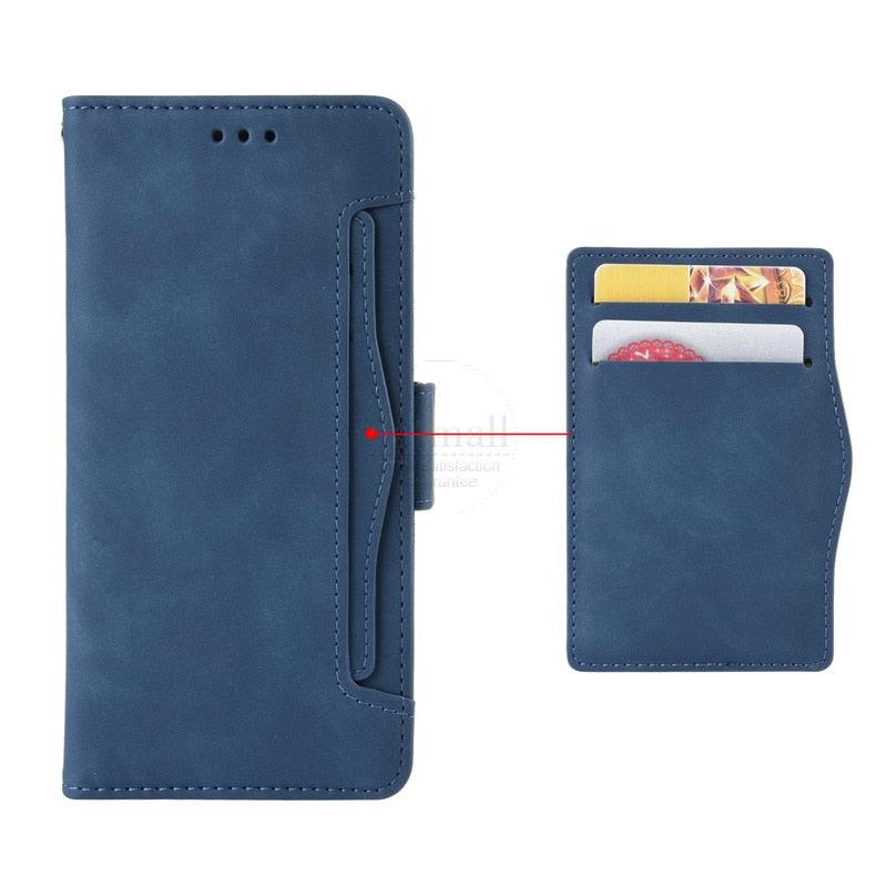 Wallet Cases For iPhone XR Case Magnetic Closure Flip Cover For iPhone X XS Max Leather Card Photo Holder Phone Bags PU Leather Flip Case Cover Stand Pocket for iPhone