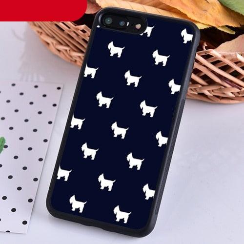 Dog Phone Case Cover For Iphone 14 X Xr Xs 11 12 13 Pro Max 5 6 6s 7 8 Plus S21 S22 Ultra  Ultra Thin Soft Silicone Case, Anti-scratch