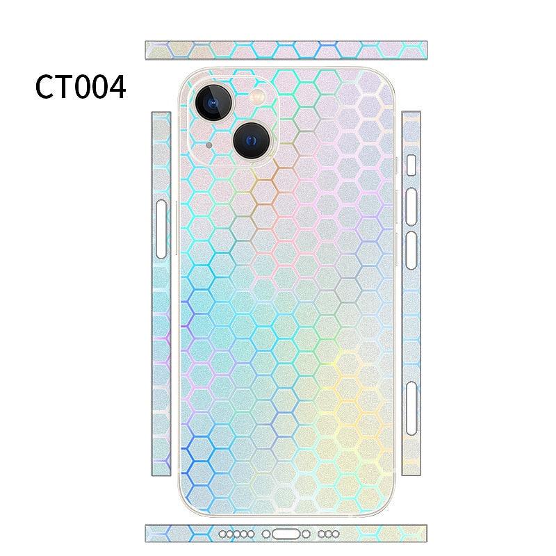 Back Film For iPhone 13 12 Pro Max Mini Protector Sticker Case For iphone 12pro 13Pro 13mini 12 mini Transparent Laser Card Durable High Quality Back Film For iPhone - Hamna2500 - - Stevvex.com