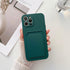 Phone Case For Iphone 11 12 13 Pro Max 14 Pro Soft Silicone Wallet Card Holder Cover Soft Silicone Wallet Card Holder Cover Cute Card Holder Pocket